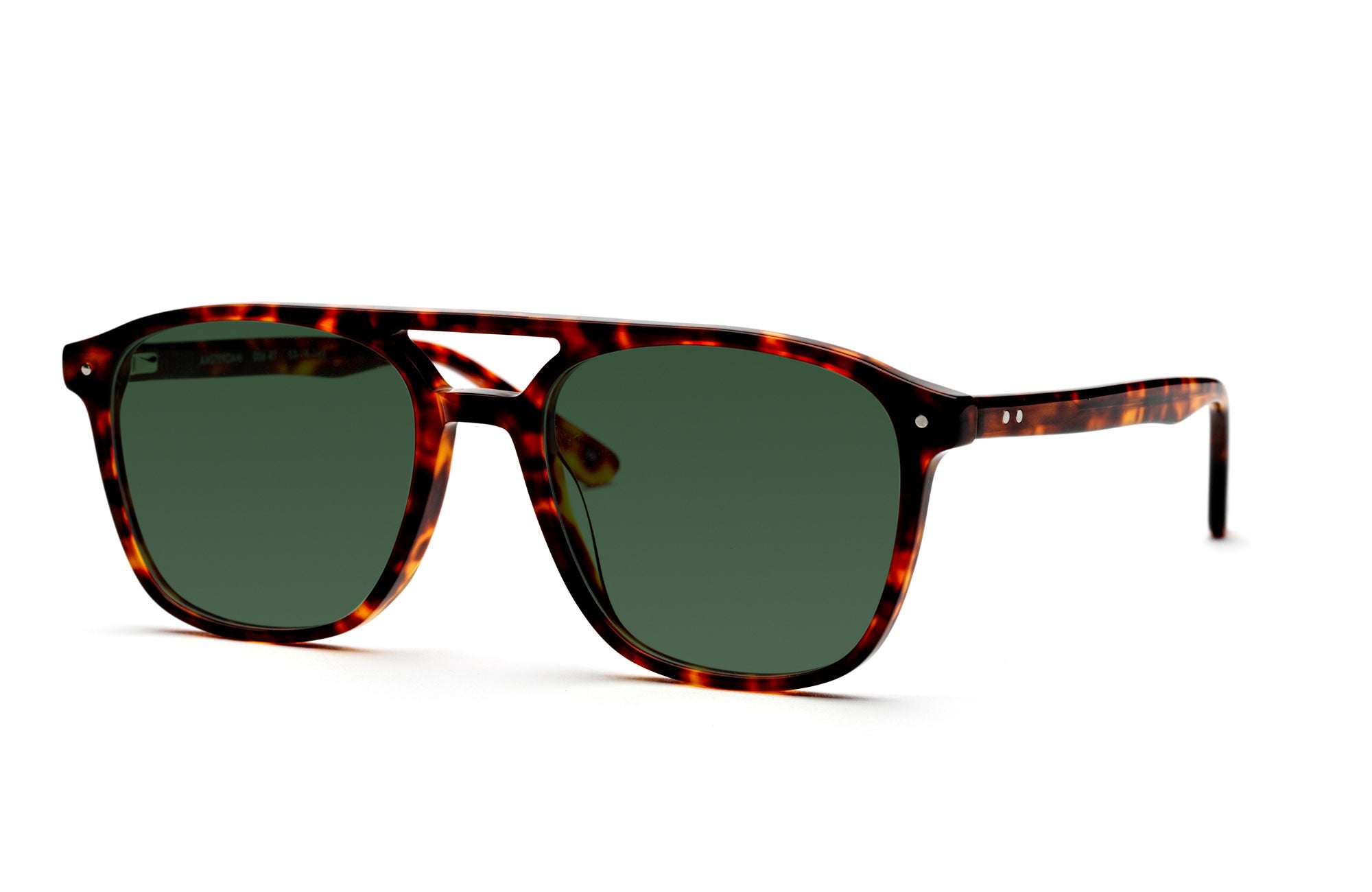 Red Tortoise Shell / Green / Polarised